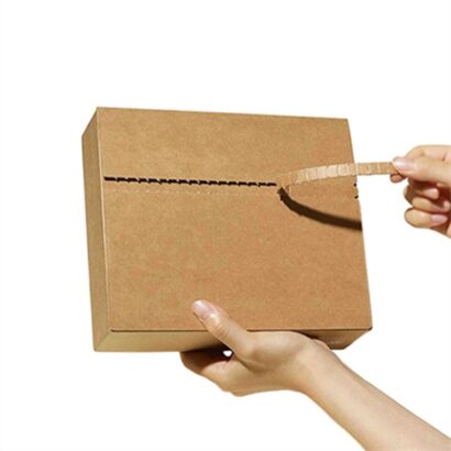 Custom Corrugated Packaging with Tear Strip