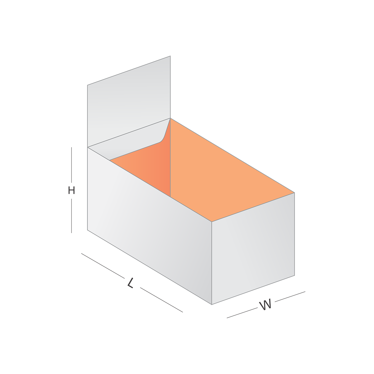 Custom Printed 1-2-3 Bottom Display Lid Boxes - Image 2