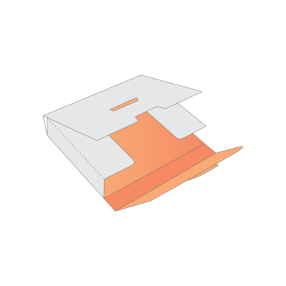 Custom Printed Paper Brief Case Boxes