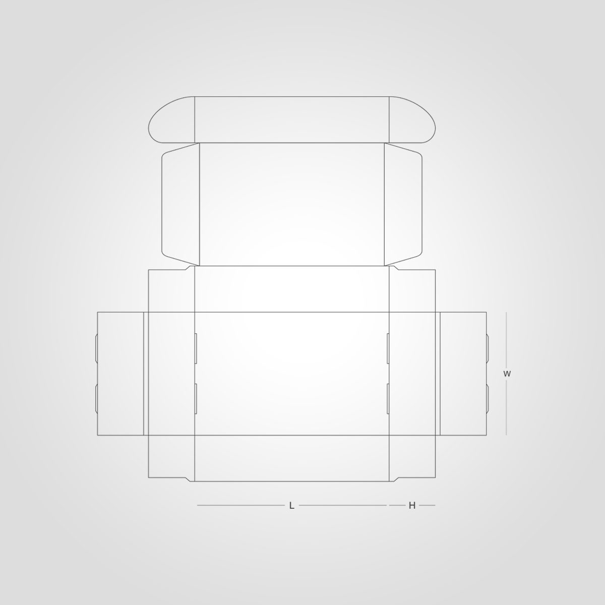 Custom Printed Double Wall Tuck Front Boxes - Image 2