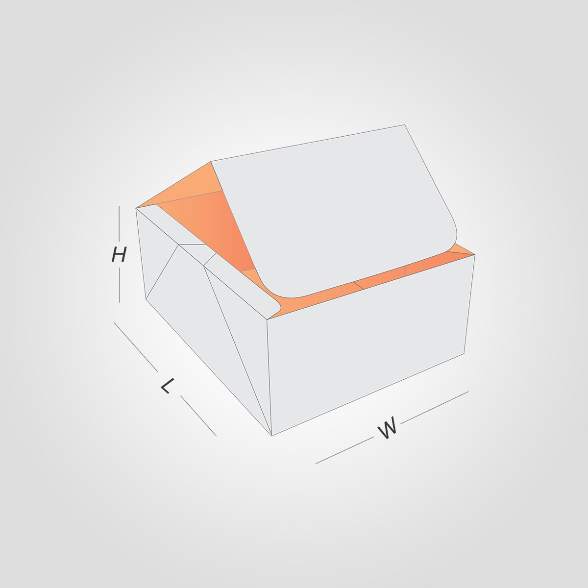 Custom Printed Four Corner with Display Lid Boxes - Image 2