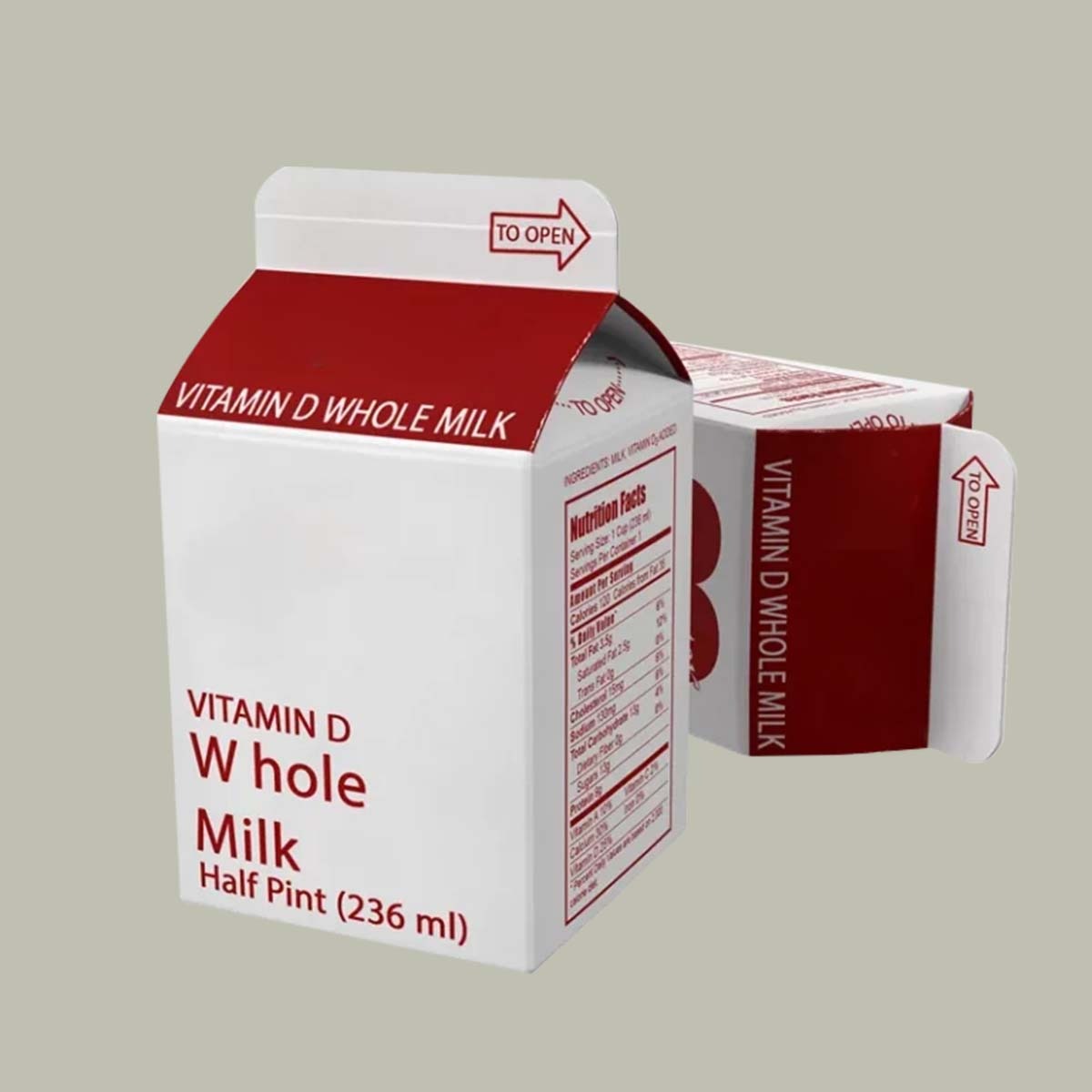 Pint Milk Carton - Image 4