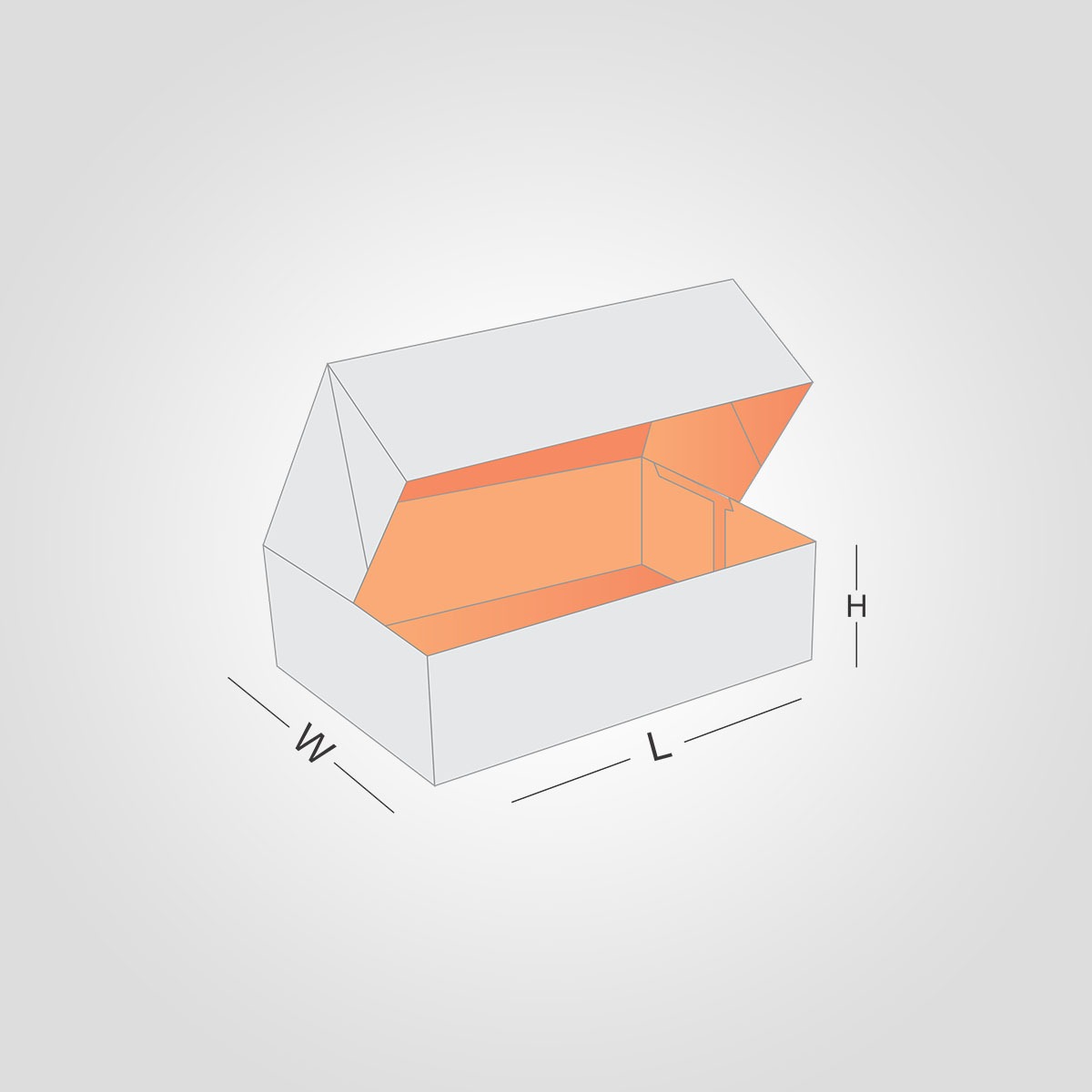 Custom Printed Four Corner Cake Boxes - Image 3