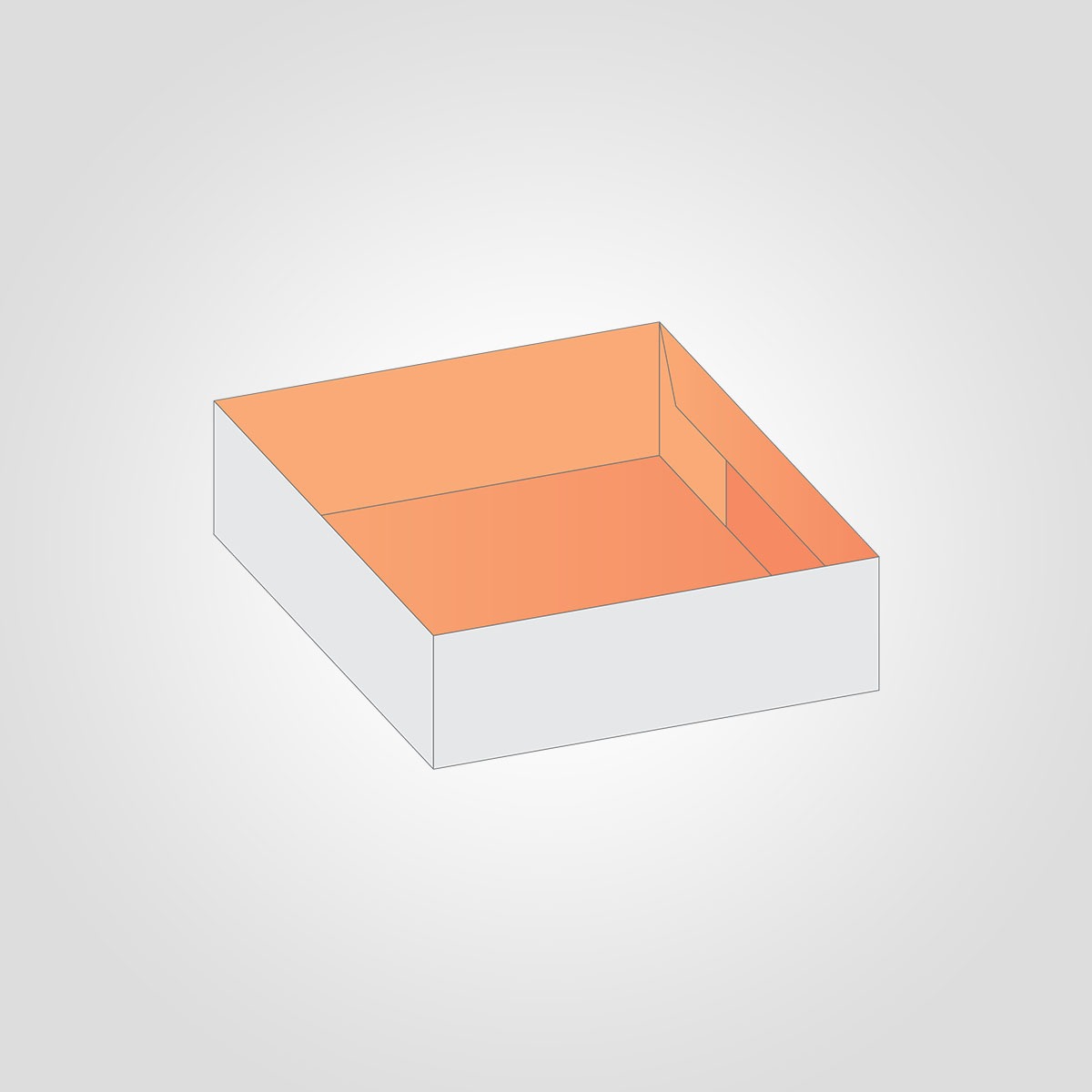 Custom Printed Four Corner Tray Boxes - Image 3