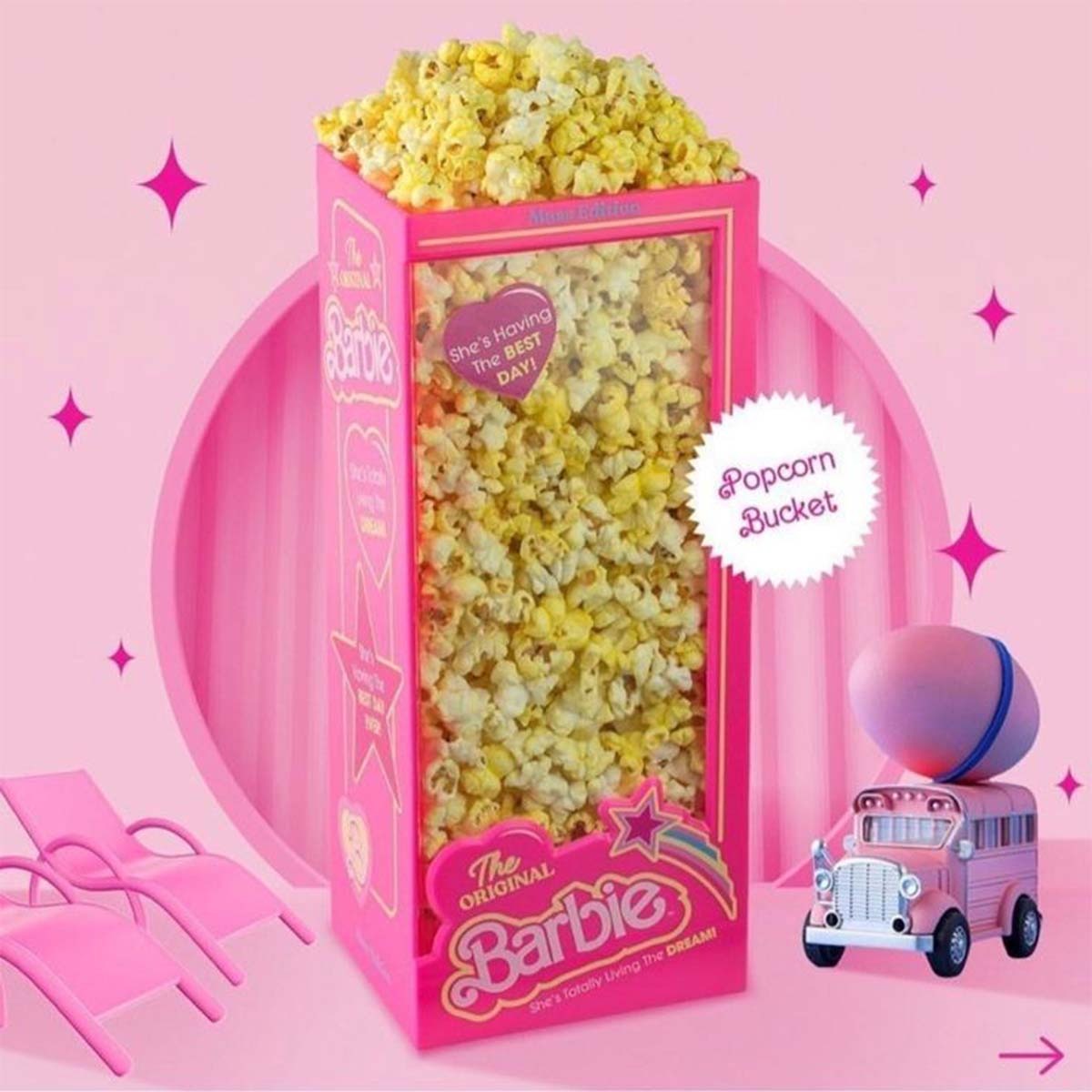 Barbie Popcorn Bucket - Image 2
