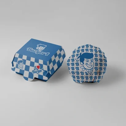 Personalized Burger Boxes