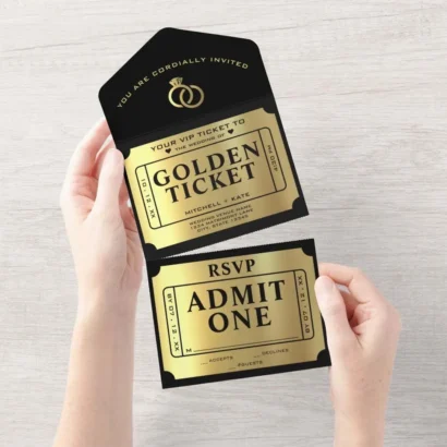 Custom Golden Ticket