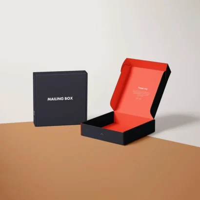 Black Mailer Boxes