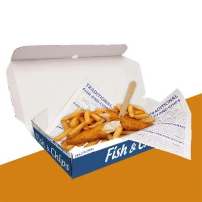 Custom Fish and Chip Paper
